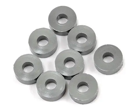 Mugen H0181c-Ga 3X8x2mm Aluminum Roll Center Spacer (Gun Metal) (8) 1