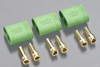 011-0075-00 4Mm Polarized Bullet Conn Male Set 1