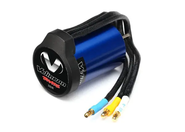 Traxxas 3351R Motor, Velineon® 3500, Brushless (Assembled With 12-Gauge Wire And Gold-Plated Bullet Connectors) 0.69 1