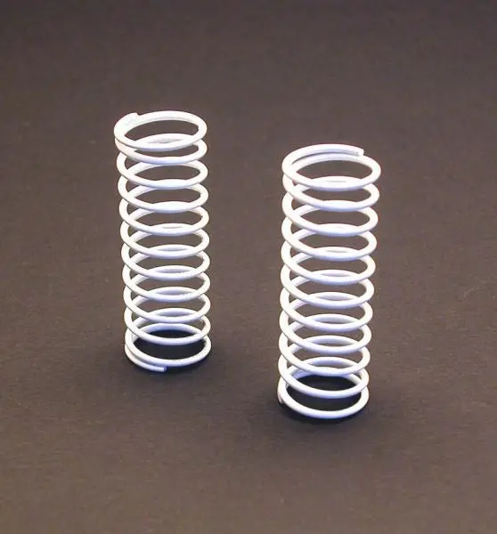 Custom Works 1804 Springs For Long Mdx Shocks: 4 Pound Spring 1.75" White (Pair) 1