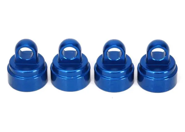 Traxxas 3767A Shock Caps, Aluminum (Blue-Anodized) (4) (Fits All Ultra Shocks) 0.07 1