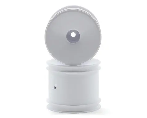 Team Associated 7852 Truck Hex Wheels, White 1
