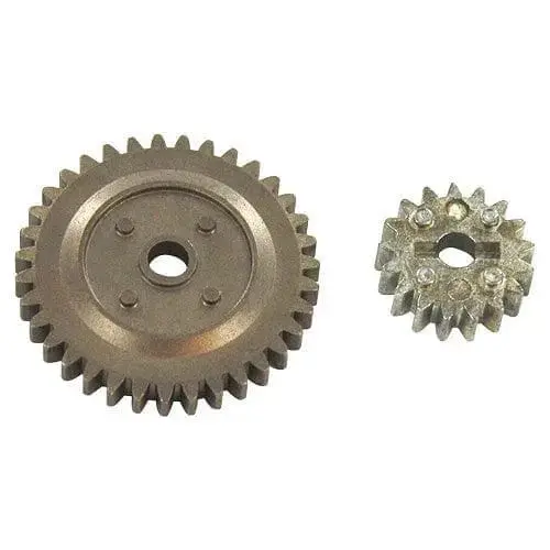 08033T Steel Spur Gear, 35T And 17T 1