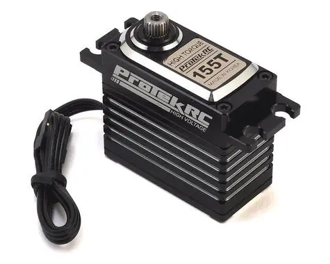 Protek Rc Ptk-155T Digital "High Torque" Metal Gear Servo (High Voltage/Metal Case) 1