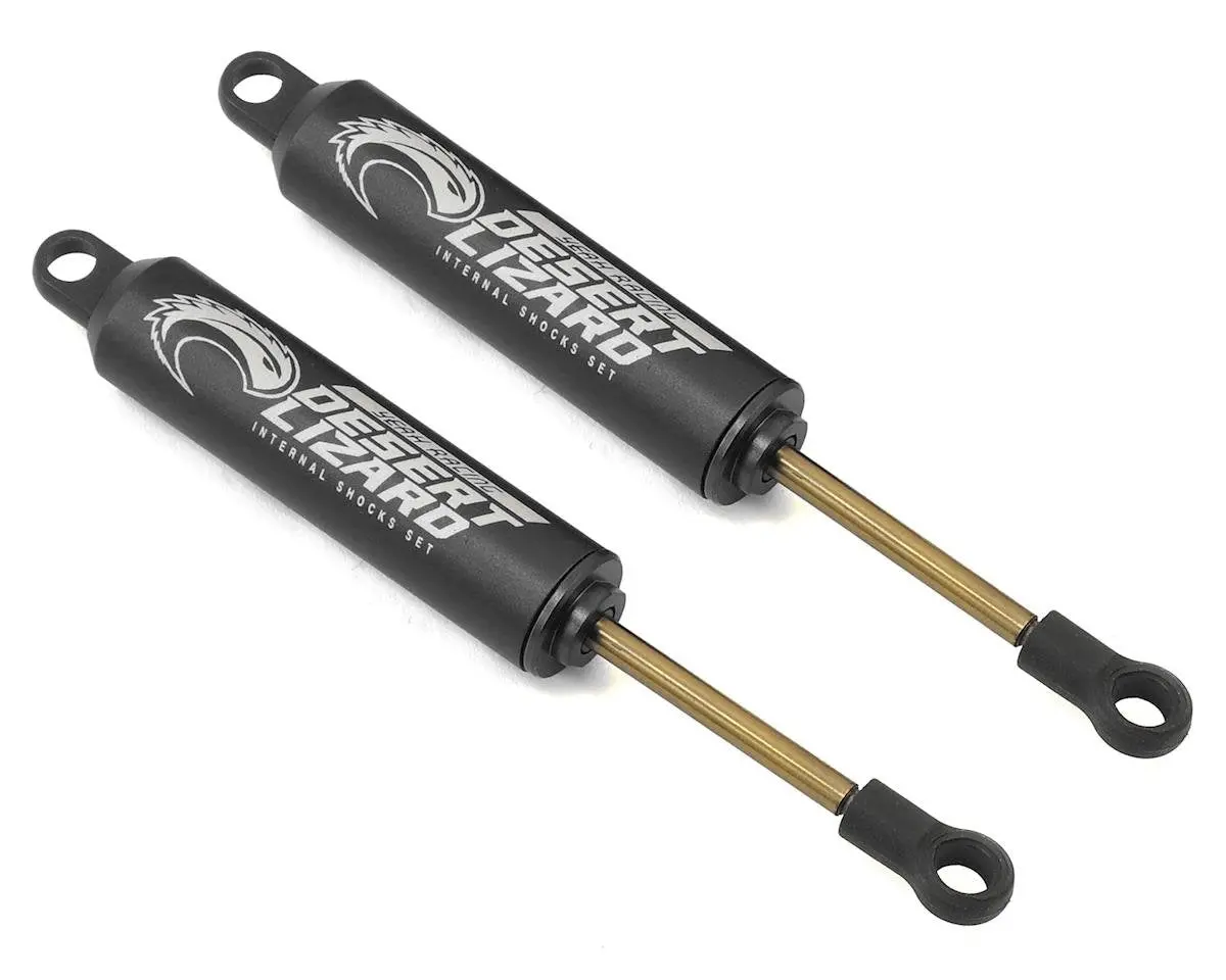 Yeah Racing  Ddl-100Bk 100Mm Desert Lizard Two Stage Internal Spring Shock (2) (Black) 1