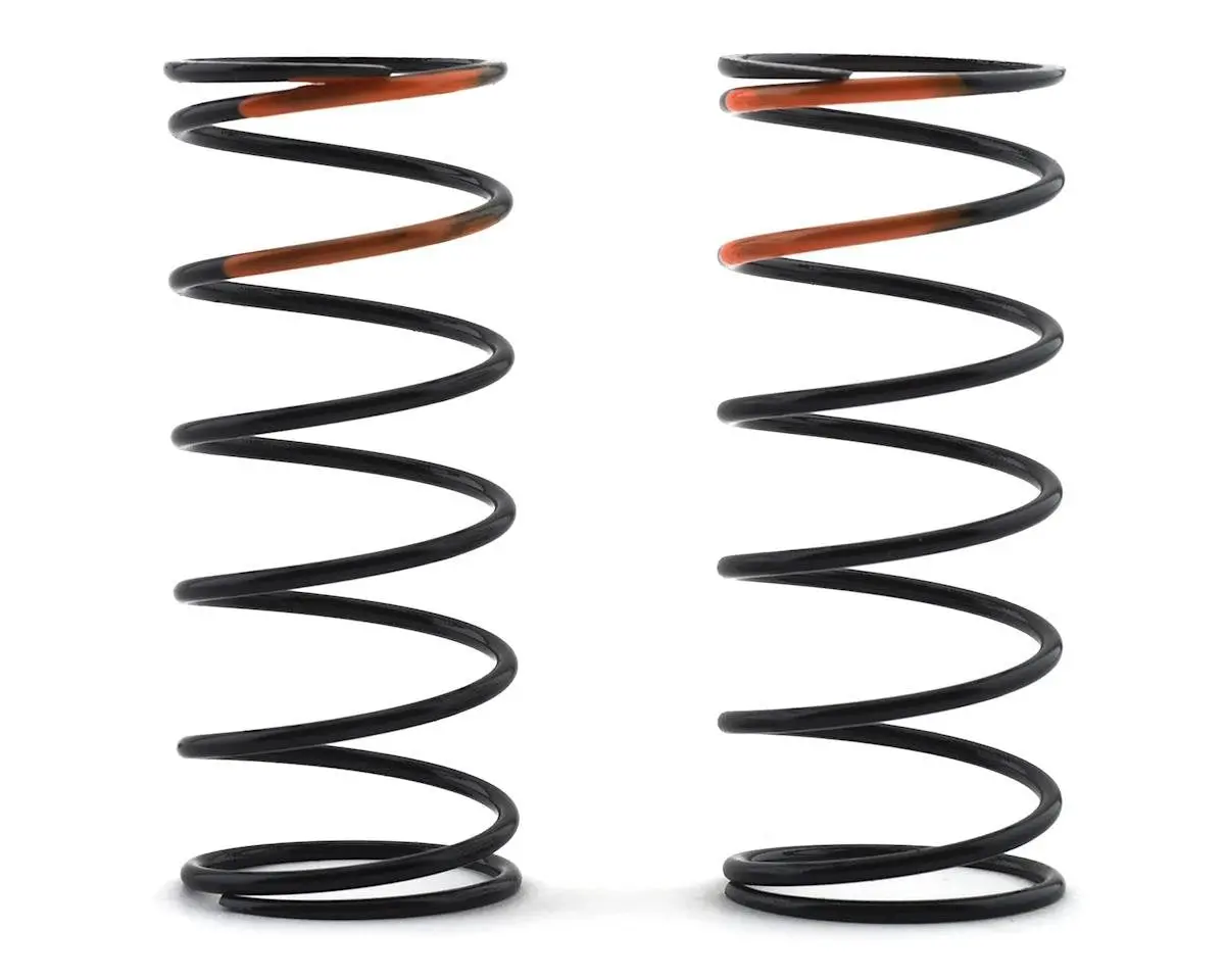 Tekno Rc 50Mm Front Shock Spring Set (Orange) (2) (5.75Lb-In) 1