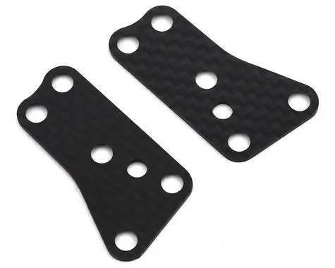 Team Associated 81444 Rc8 B3.2 Carbon Fiber Front Upper Suspension Arm Inserts (2) 1
