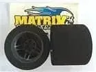 1/8 Rear Tyres 35 Shore Carbon 5 Flex Wheel 1