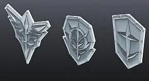 Bandai Builders Parts Hd Emblem Relief 1