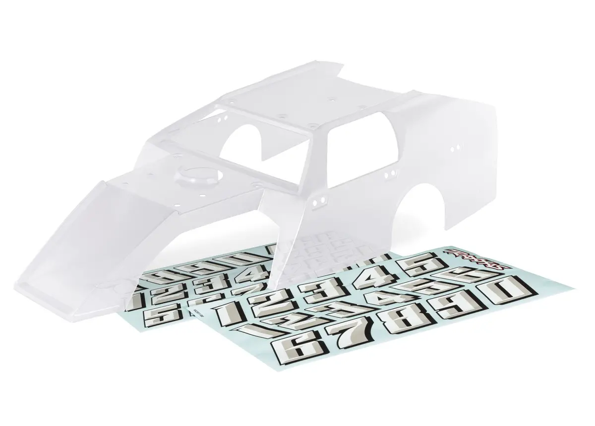 Traxxas 10411 Clear Body Modified (Traxxas Mudboss/ Modified) 1