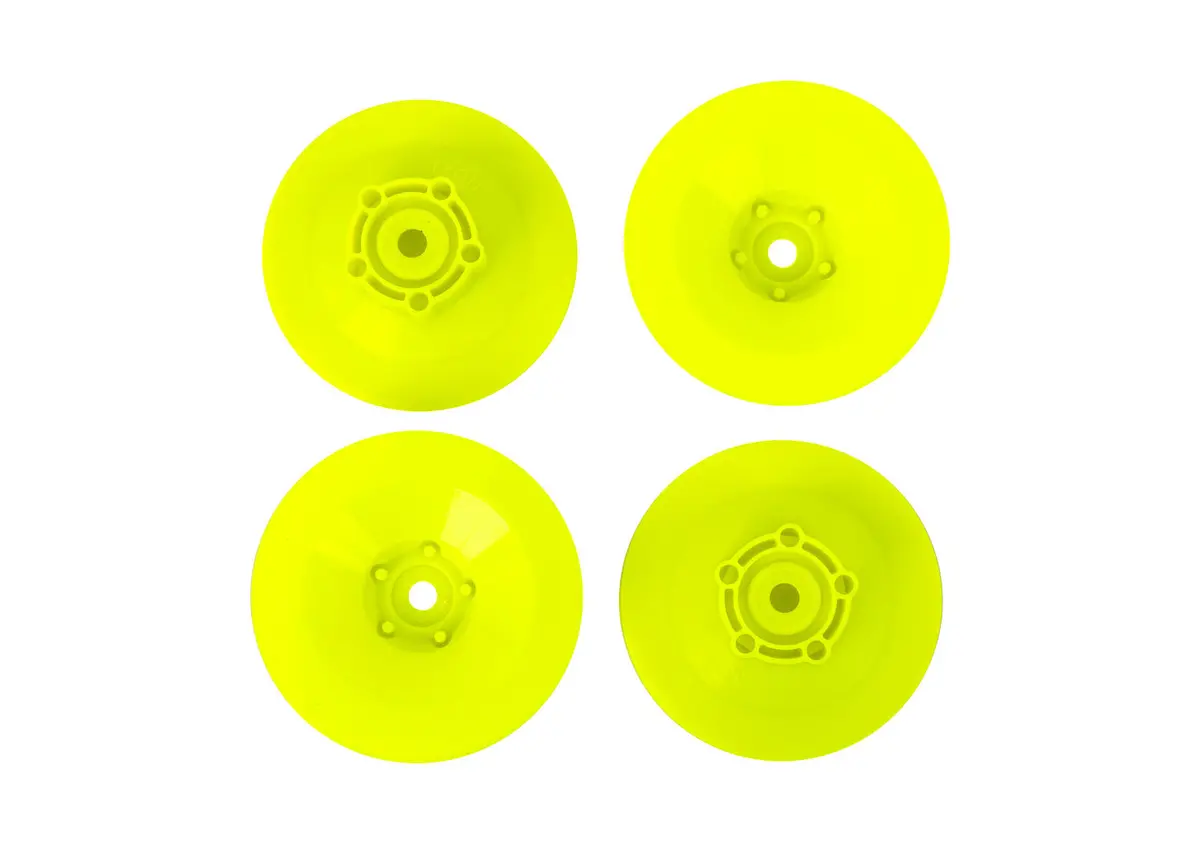 Traxxas 10457-Ylw Wheel Discs (Traxxas Modified) Yellow 1