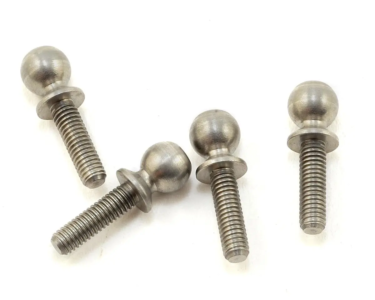 Tekno Tkr6210 Ball Stud (5.5Mm, Short Neck, 10Mm Thread, 4Pcs) 1