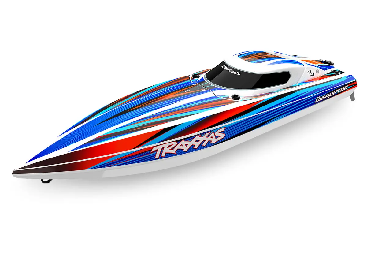 Traxxas 106064-4 Disruptor 4S Boat (Blue) 1