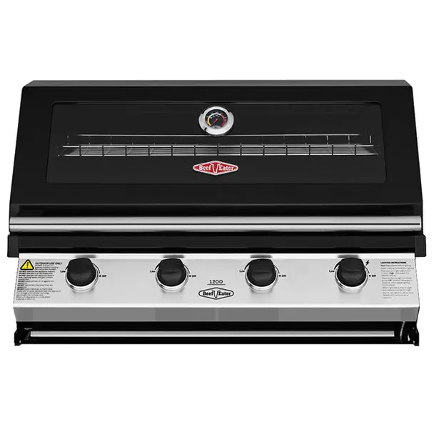 Beefeater 1200E Built-In 4 Burner Gas Bbq 32.5" Wide Bdg1240bbe 1