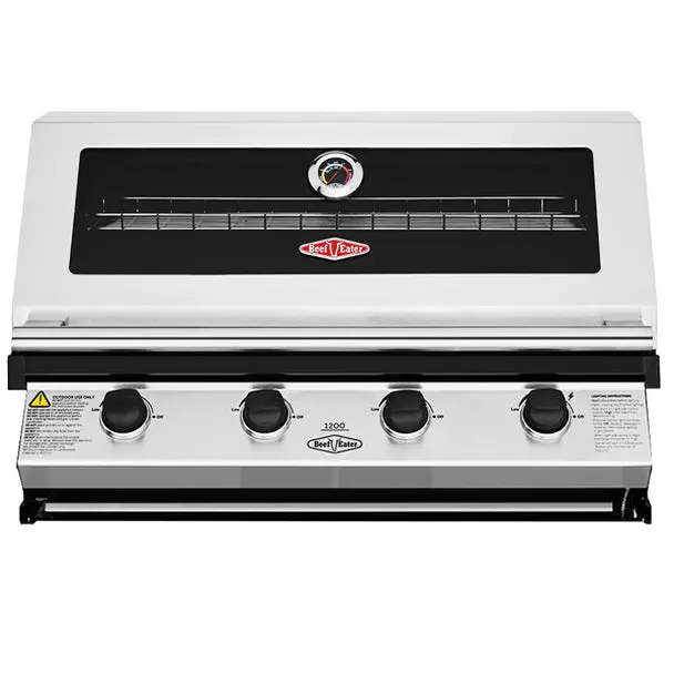 Beefeater 1200S Built-In 4 Burner Gas Bbq 32.5" Wide Bbg1240be 1