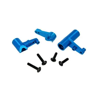 Redcat 122057 Aluminum Servo Saver And Bell Crank Set, Blue 1
