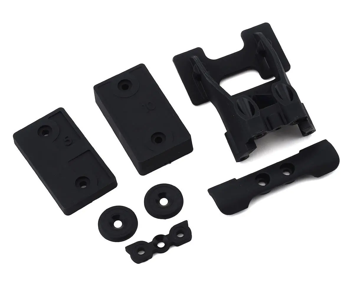 Tekno Tkr6546b Wing Mount And Bumper (One-Piece Mount, Eb410.2) 1