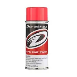 Duratrax Dtxr4277 Polycarb Spray Fluorescent Red 4.5 1