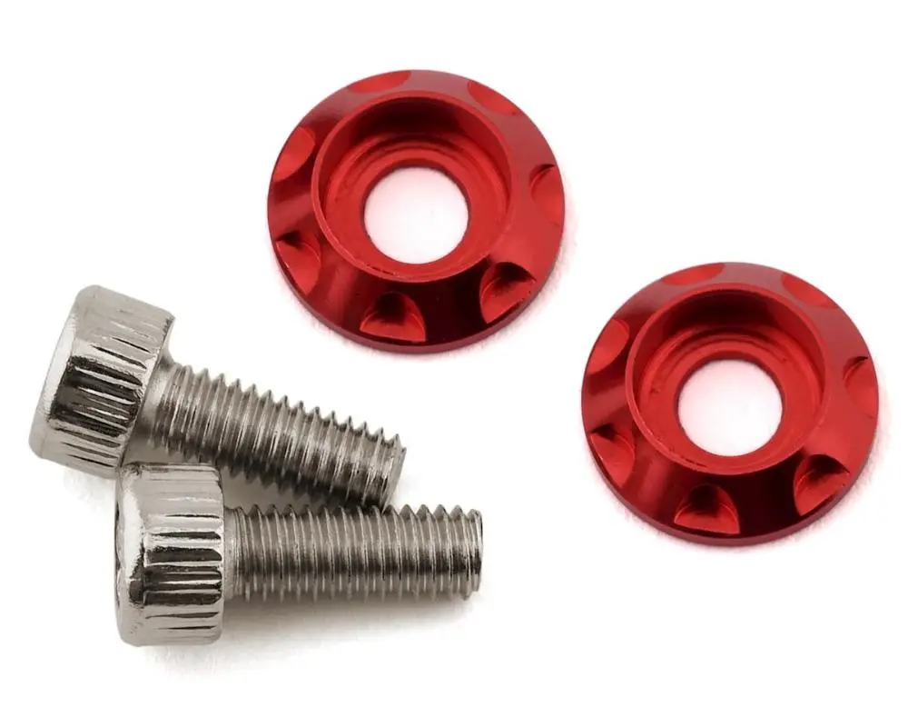 Team Brood Tbr-M3mwkithsr8 M3 Motor Washer Heatsink W/Screws (Red) (2) (8Mm) 1