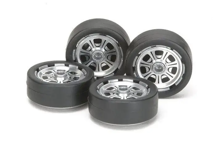 15409 Jr Wheel W/Aluminum Disc Set - 7-Spoke Markings 1