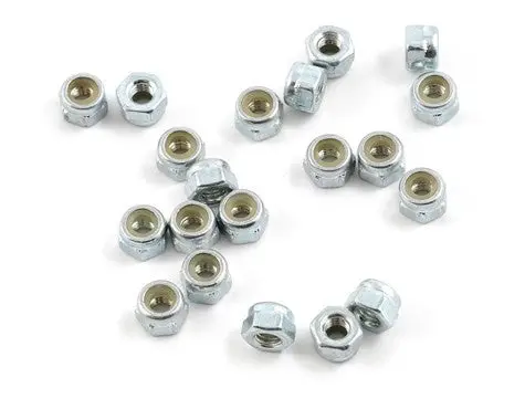 Protek Rc Ptk-H-5200 3Mm "High Strength" Nylon Locknut (20) 1