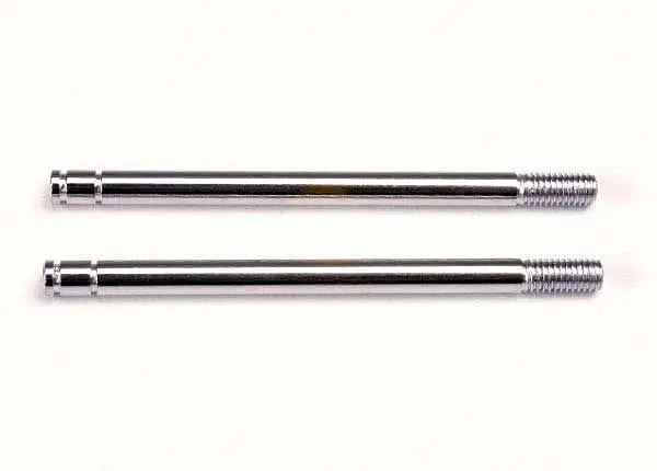 Traxxas 1664 - Shock Shafts, Steel, Chrome Finish (Long) (2) 1