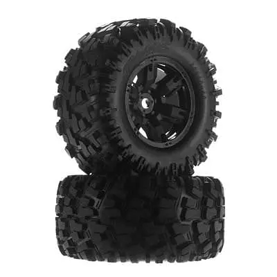 Traxxas 7772 - Tires & Wheels, Assembled, Glued 1