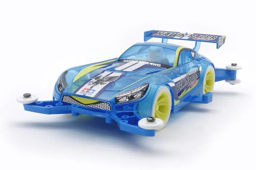 Tamiya 95414 Jr Hawk Racer Gt Clear Blue 1