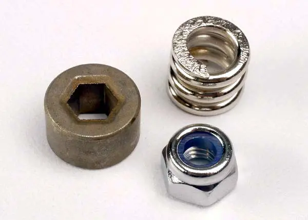 Traxxas 1994 - Slipper Tension Spring/ Spur Gear Bushing & Locknut 1