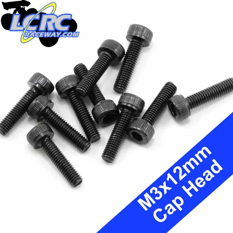 Protek Rc Ptk-H-1205 3X12mm Cap Head Screws (10) 1