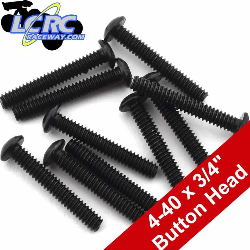 Protek Rc Ptk-H-8108 4-40 X 3/4" "High Strength" Button Head Screws (10) 1