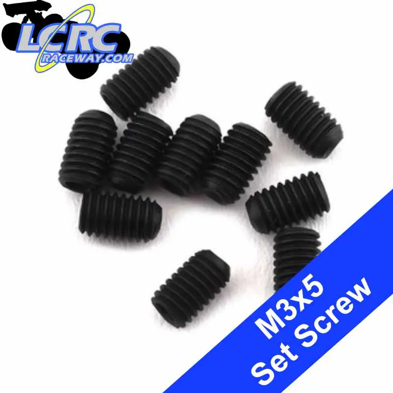 Protek Rc Ptk-H-4002 3X5mm "High Strength" Cup Style Set Screws (10) 1