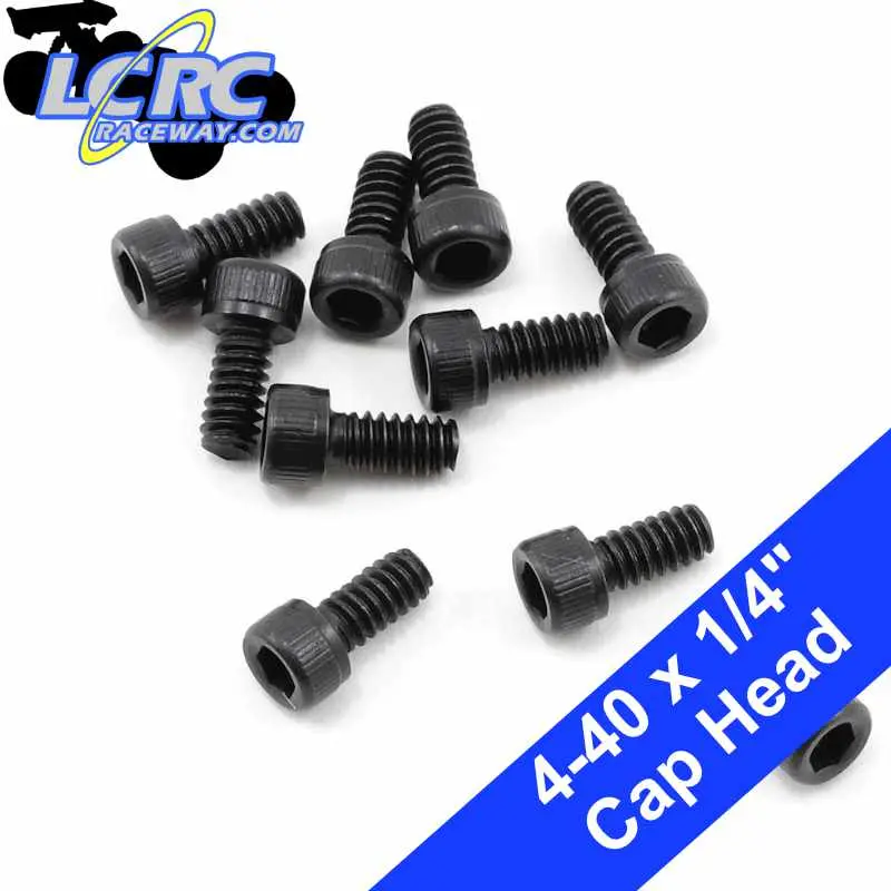 Protek Rc Ptk-H-6200 4-40 X 1/4" Cap  Screws (10) 1