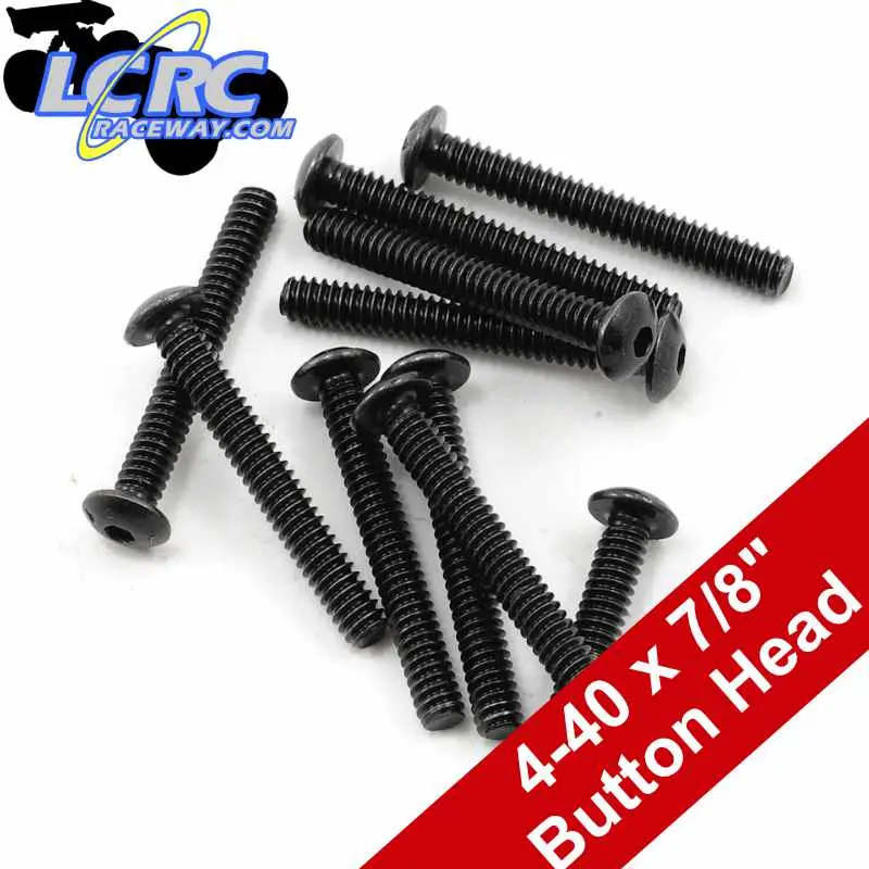 Protek Rc Ptk-H-8109 4-40 X 7/8" Button Head Screws (10) 1