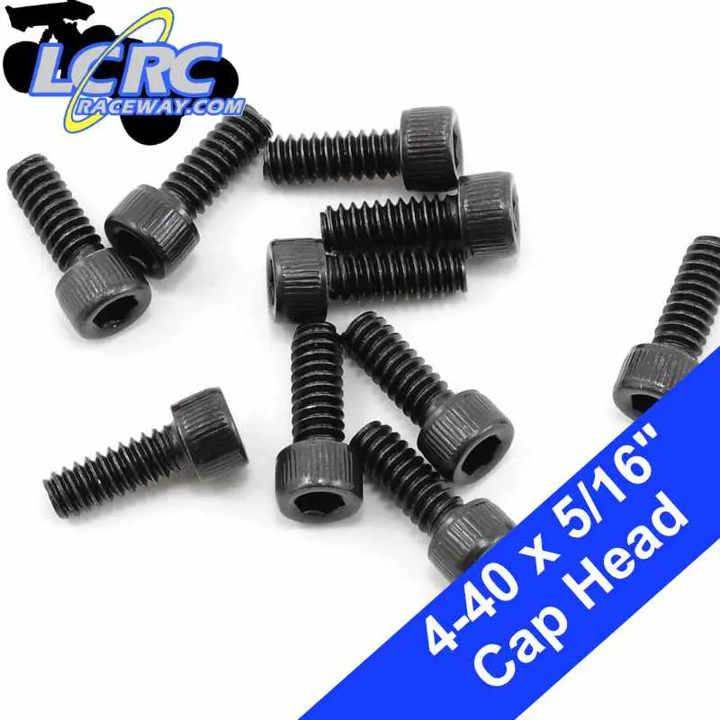 Protek Rc Ptk-H-6201 4-40 X 5/16" Cap Head Screws (10) 1