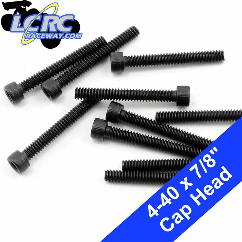 Protek Rc Ptk-H-6208 4-40 X 7/8" Cap Head Screws (10) 1