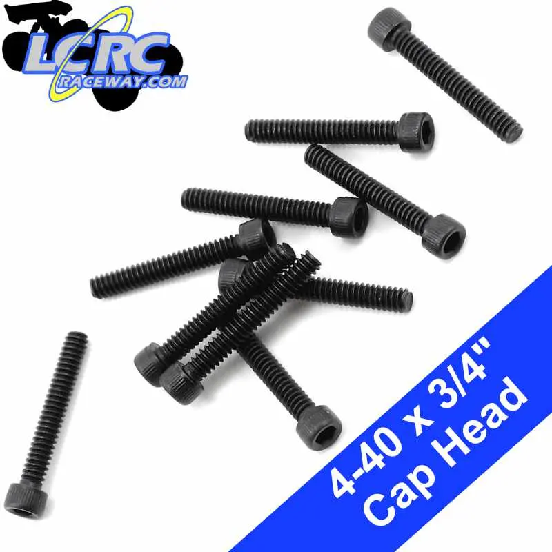 Protek Rc Ptk-H-6207 4-40 X 3/4" Cap Head Screws (10) 1