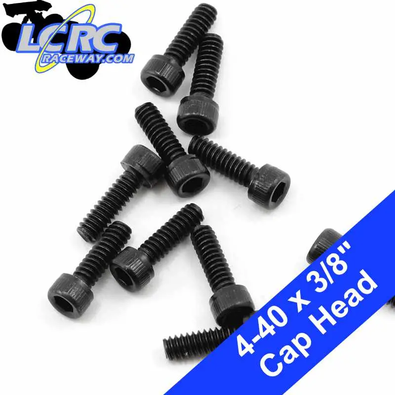 Protek Rc Ptk-H-6202 4-40 X 3/8"  Cap Head Screws (10) 1