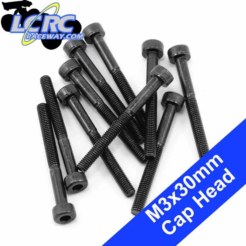 Protek Rc Ptk-H-1212 3X30mm Cap Head Cap Screws (10) 1