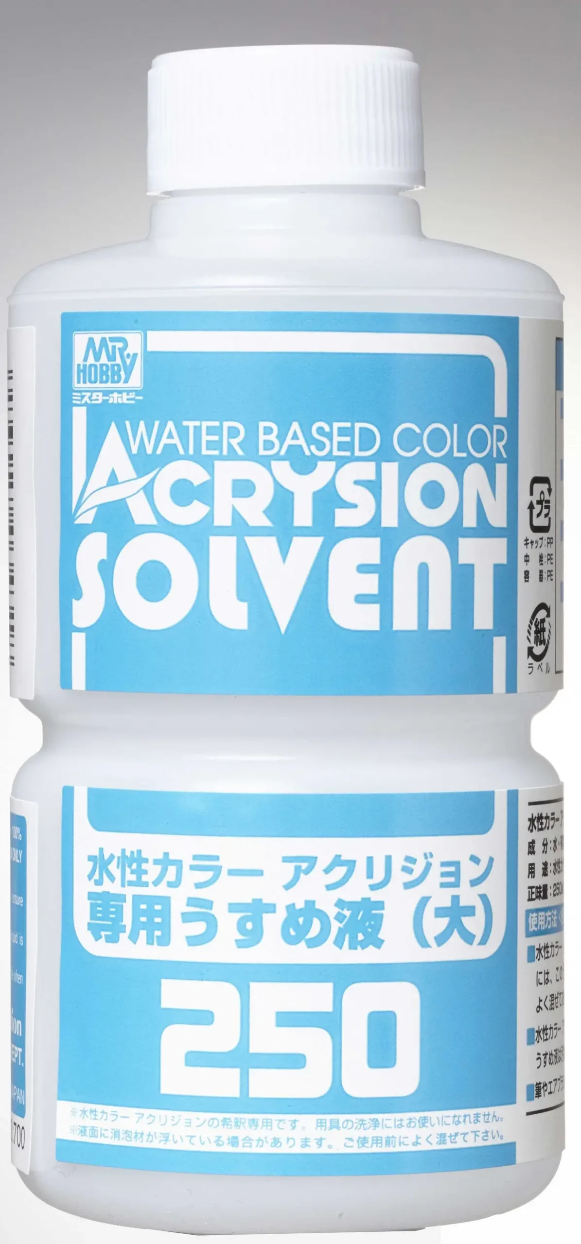 Mr Hobby T303 Acrysion Thinner 250 1
