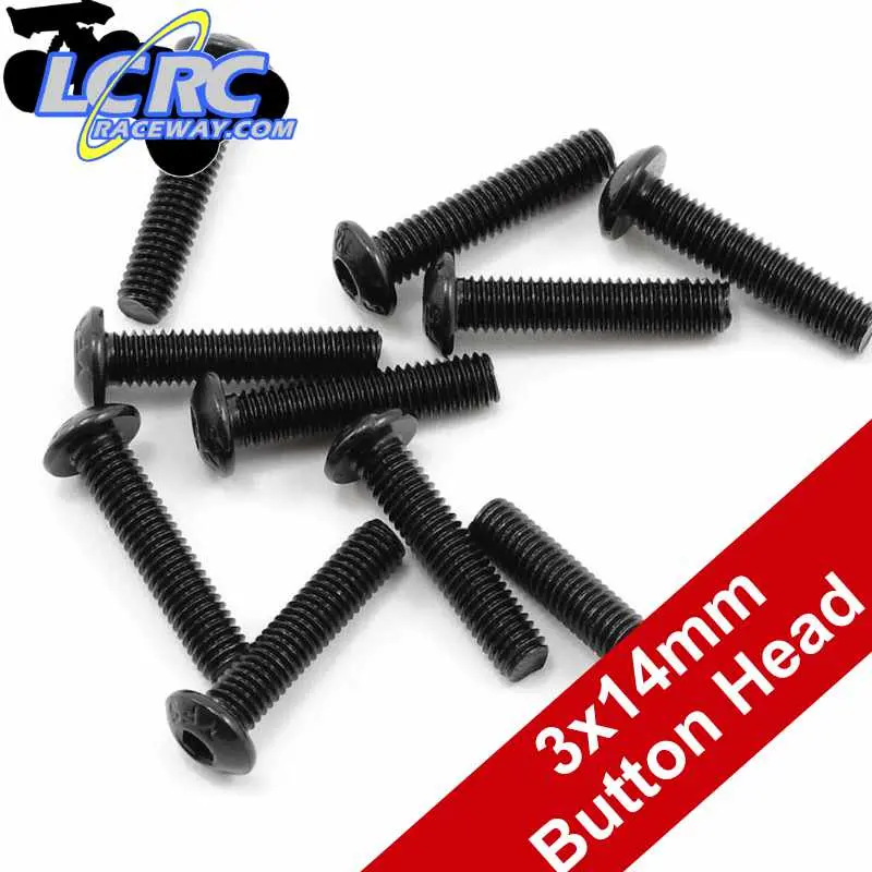 Protek Rc Ptk-H-3205 3X14mm Button Head Screws (10) 1