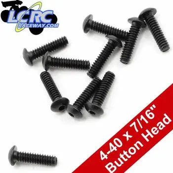 Protek Rc Ptk-H-8106 4-40 X 1/2" "High Strength" Button Head Screws (10) 1