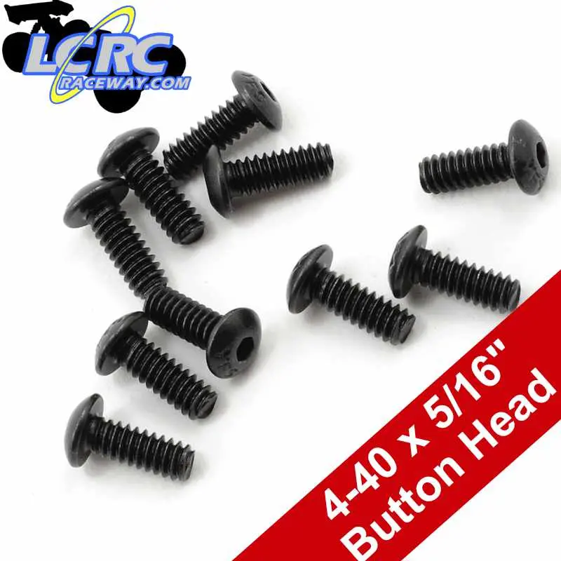 Protek Rc Ptk-H-8103 4-40 X 5/16" Button Head Screws (10) 1