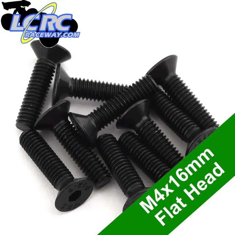 Protek Rc Ptk-H-2306 4X16mm  Flat Head Screws 1