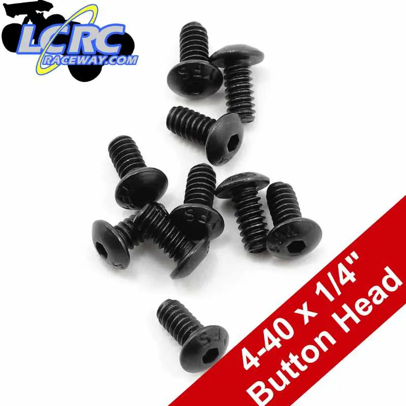 Protek Rc Ptk-H-8102 4-40 X 1/4" Button Head Screws (10) 1
