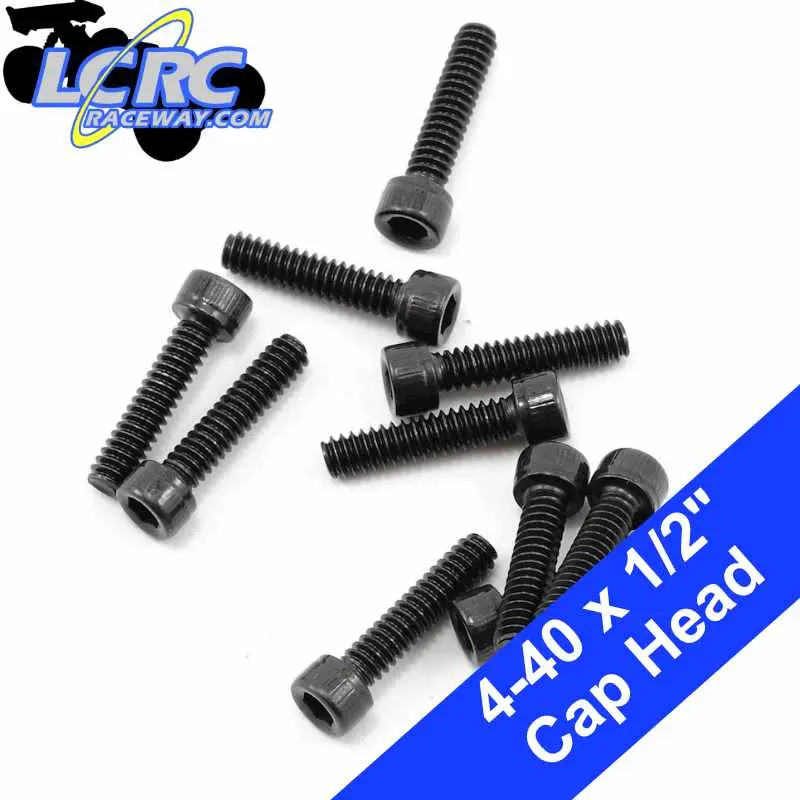 Protek Rc Ptk-H-6204 4-40 X 1/2"  Cap Head Screws (10) 1