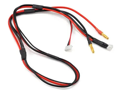 Protek Rc Ptk-5319 Receiver Balance Charge Lead (2S To 4Mm Banana W/4S Adapter) 1