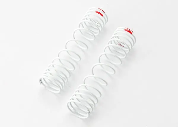 Traxxas 5859 Springs, Rear (White) (Progressive Rate) (2) (Fits #5862 Aluminum Big Bore Shocks) 0.035 1