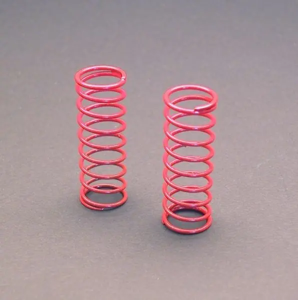Custom Works 1806 Springs For Long Mdx Shocks: 6 Pound Spring 1.75" Red (Ketchup) (Pair) 1