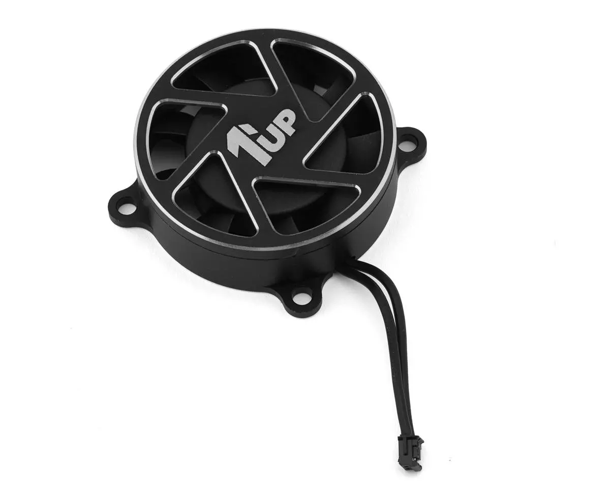 1Up Racing 1Up-190714 Ultralite Aluminum 40Mm High-Speed Cooling Fan (Black) 1